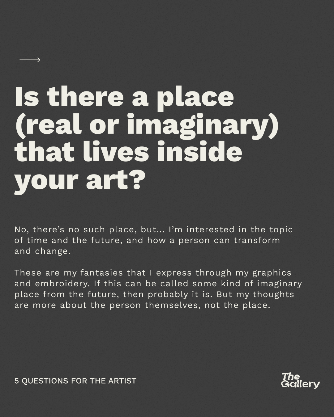 Place inside your art Q