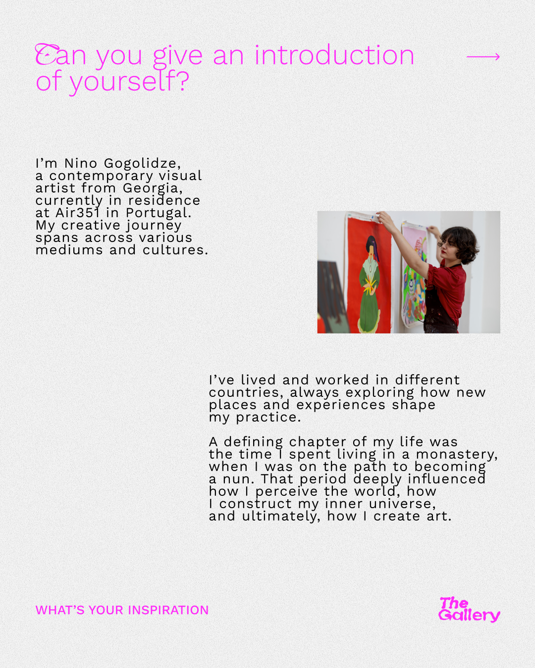 Nino Gogolidze — introduction